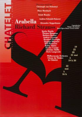 Châtelet - Arabella - Richard Strauss