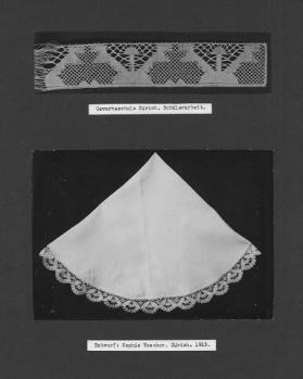 Gewerbeschule Zürich, Schülerarbeit / Entwurf: Sophie Taueber, Zürich, 1915