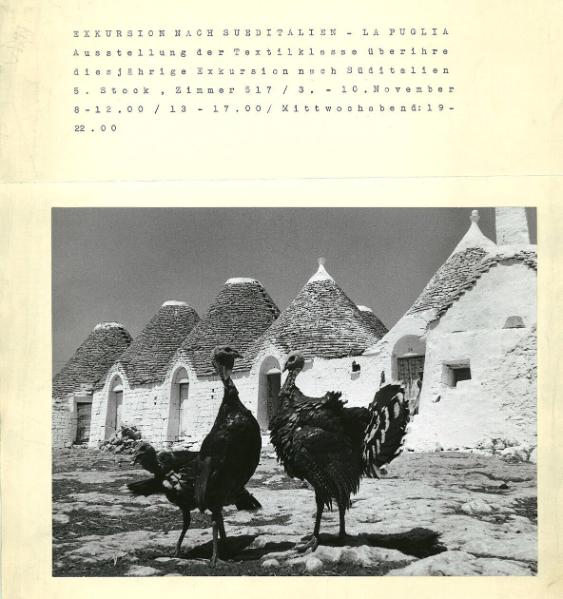 Exkursion nach Süditalien - La Puglia