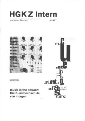 HGKZ Intern Sondernummer, April 2002