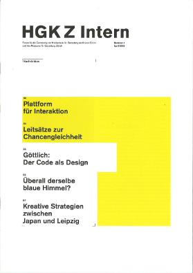 HGKZ Intern Nr. 1, April 2002
