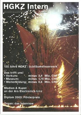 HGKZ Intern Nr. 3 / 03, Oktober 2003