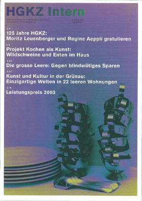 HGKZ Intern Nr. 1 / 04, Januar 2004
