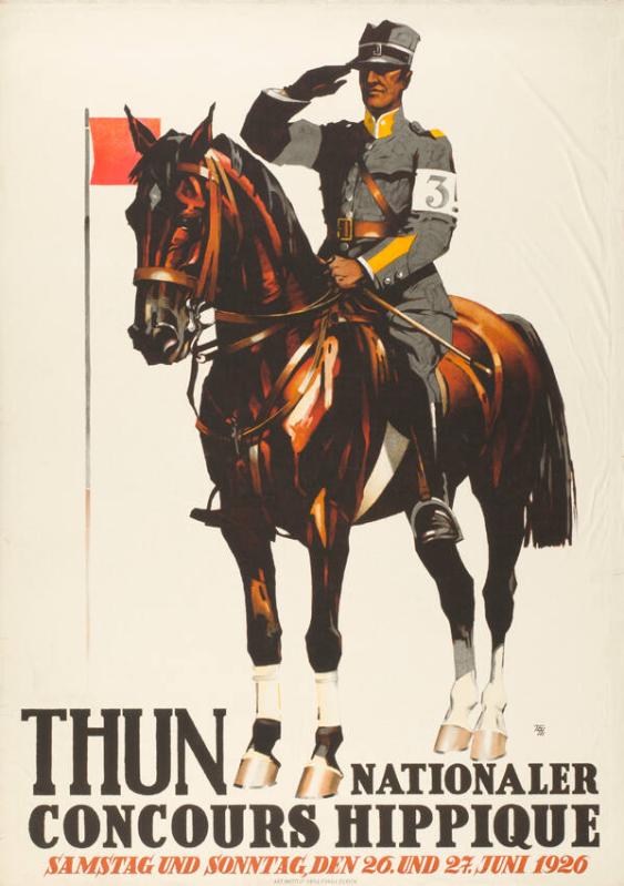 Thun - Nationaler concours hippique - Samstag und Sonntag, den 26. und 27. Juni 1926
