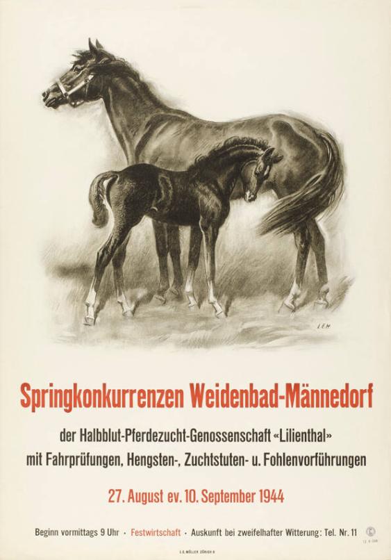 Springkonkurrenz Weidenbad-Männedorf - (...)