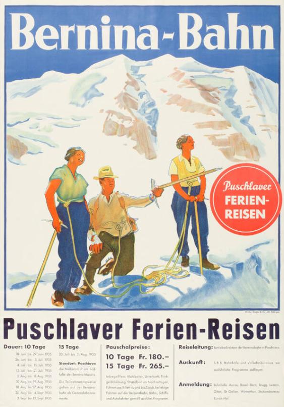 Bernina-Bahn - Puschlaver Ferien-Reisen