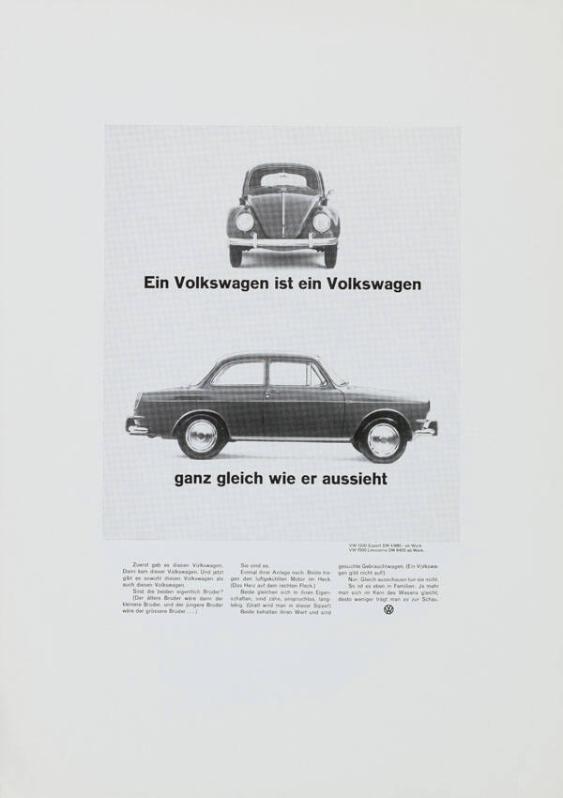 Ein Volkswagen ist ein Volkswagen ganz gleich wie er aussieht