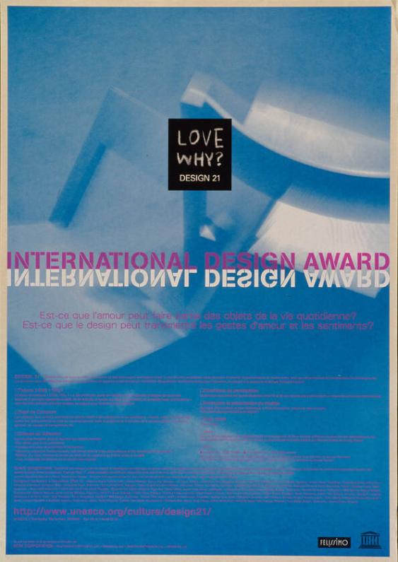 Love Why? Design 21 - International Design Award - Forum Barcelona 2004