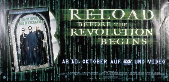 Matrix Reloaded - Reload before the revolution begins