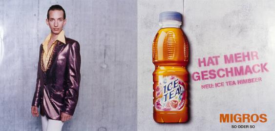 Ice Tea hat mehr Geschmack - Neu: Ice Tea Himbeer - Migros - So oder so