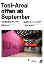 Toni-Areal offen ab September
