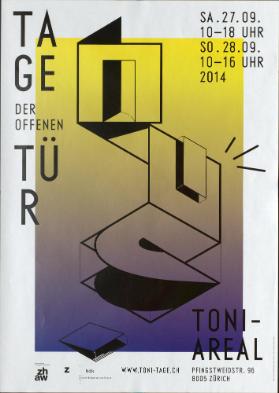 Toni-Areal, Tage der offenen Tür: Plakat