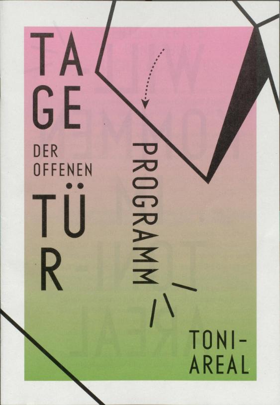 Toni-Areal, Tage der offenen Tür: Programm