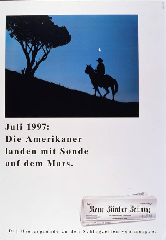 Juli 1997: Die Amerikaner landen mit Sonde auf dem Mars. - Die Hintergründe zu den Schlagzeilen von morgen.