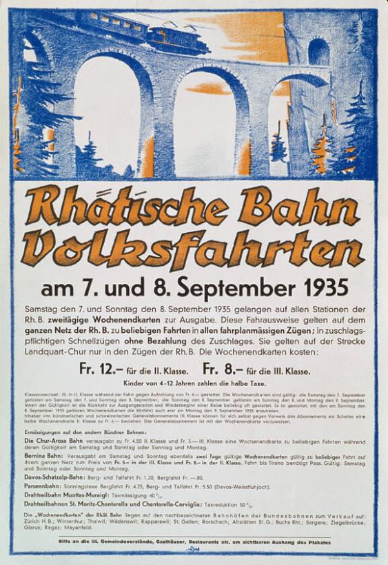 Rhätische Bahn, Chur, CH