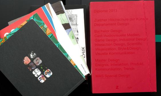 Diplome 2013, Zürcher Hochschule der Künste Departement Design