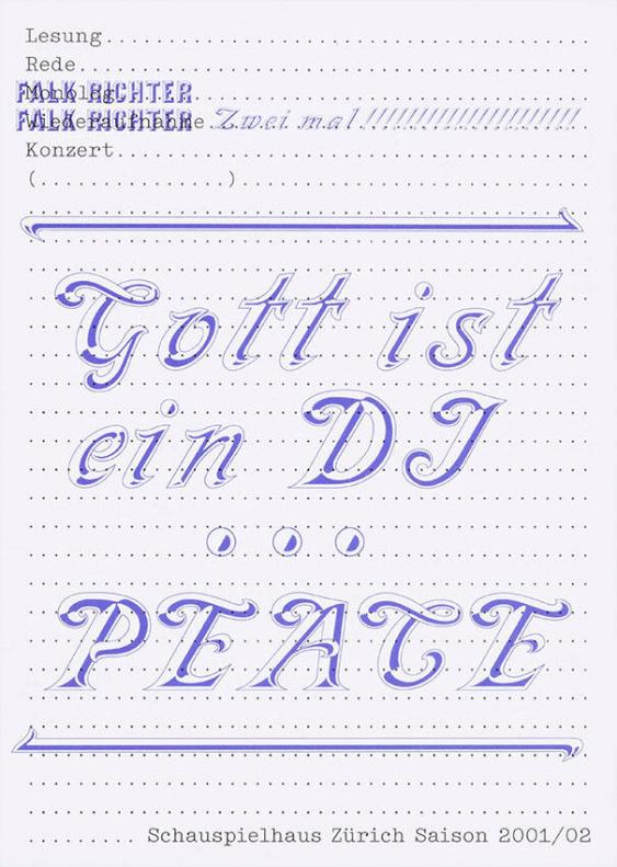 Gott ist ein DJ ... Peace
