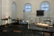Saiten Tasten Sounds ; Ausstellungsansicht