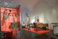 Saiten Tasten Sounds ; Ausstellungsansicht