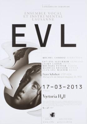 EVL - ensemble vocal et instrumental Lausanne - concerts du dimanche -17-03-2013 - Victoria Hall