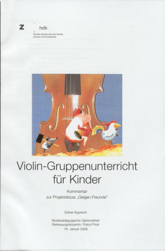 Violin-Gruppenunterricht für Kinder