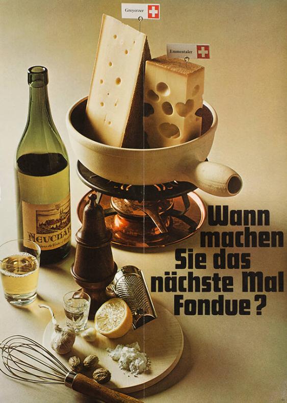 Wann machen Sie das nächste Mal Fondue?