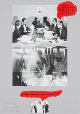"Revolutionen kommen immer von unten. Und unten ist die Werkstatt", sagte Adolf Loos. In bester Erinnerung - lieber Herr Bültmann