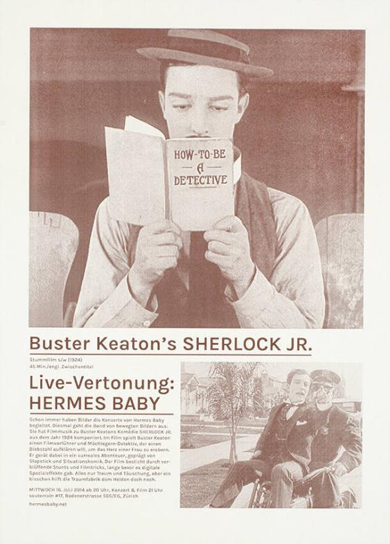Buster Keaton's Sherlock JR. Live-Vertonung: Hermes Baby