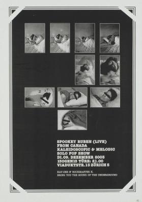 Spookey Ruben (live) from Canada - Kaleidoscopic & melodic solo pop show - Bogen 13