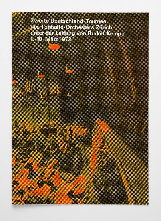 Zweite Deutschland-Tournee des Tonhalle-Orchesters Zürich unter der Leitung von Rudolf Kempe