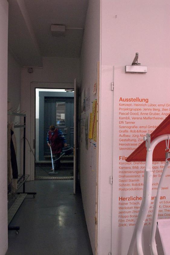 Kulturanalyse und Vermittlung, Ausstellungsaufbau, Vernissage 2011