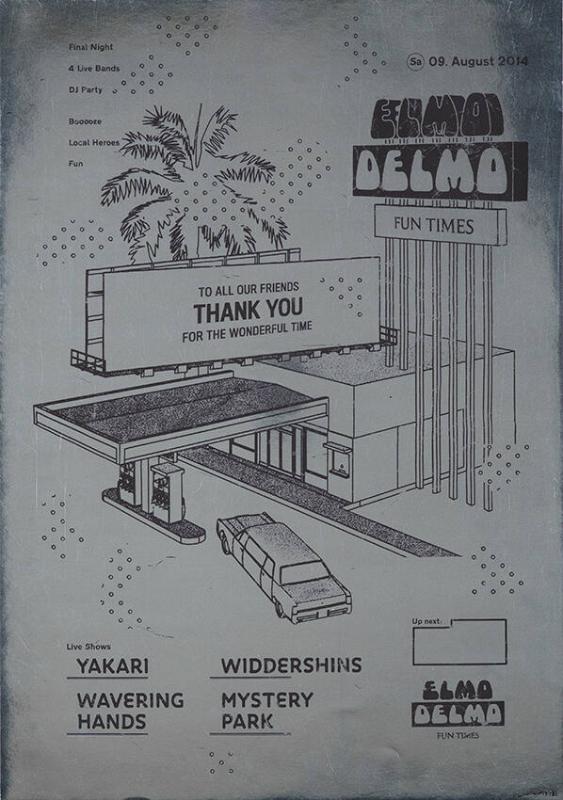 To all our friends thank you for the wonderful time - Yakari - Wavering Hands - Widdershins - Mystery Park - Elmo Delmo