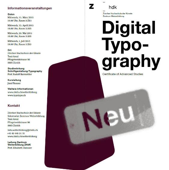 CAS Digital Typography