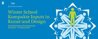 Zentrum Weiterbildung ; Winter School 30. Januar – 8. Februar 2015, Webbanner