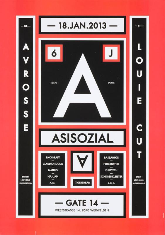 Sechs Jahre A - Asisozial - Avrosse - Louie Cut - Gate 14