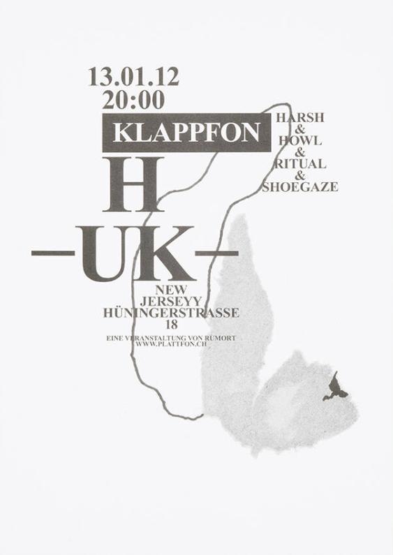 Klappfon - H - UK - Harsh & Howl & Ritual & Shoegaze - Eine Veranstaltung von Rumort