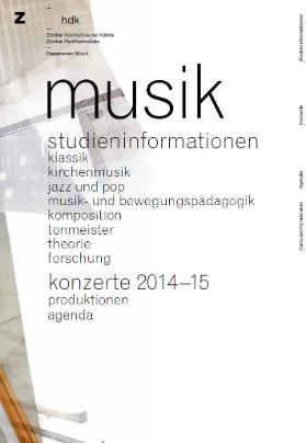 Musik, Studieninformationen