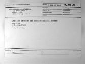 Raumkunstausstellung von Bruno Paul ; Karteikarte