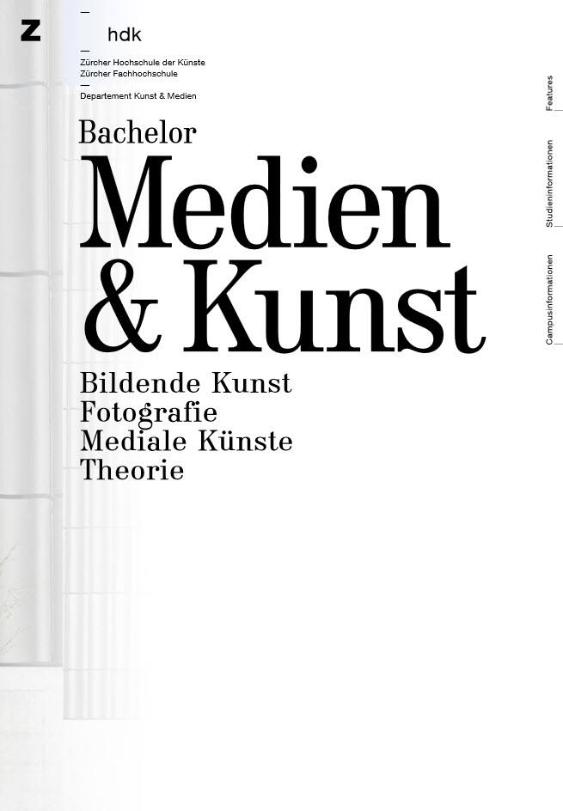 Bachelor Medien & Kunst