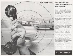 Wir rufen einen Automobilisten über hunderte von Kilometern! Autophon