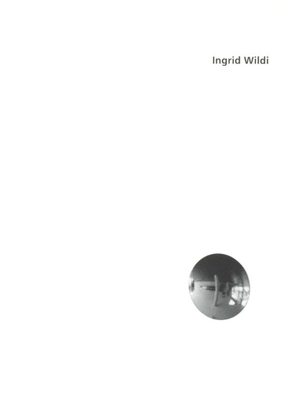 [Ingrid Wildi], Beitrag zur Diplompublikation