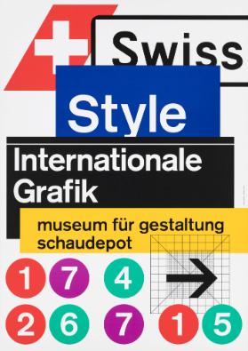 Swiss Style - Internationale Grafik - Museum für Gestaltung - Schaudepot
