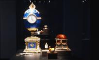 Fabergé – Schätze der russischen Zarenzeit  ; Ausstellungsansicht