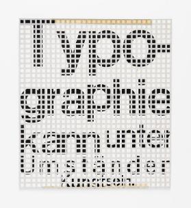 Typographie kann unter Umständen Kunst sein