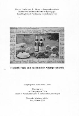 Musiktherapie und Sucht in der Alterspsychiatrie