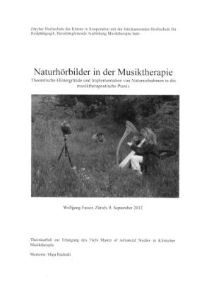 Naturhörbilder in der Musiktherapie