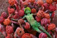 08 Steve McCurry, Holi-Mann, Rajasthan, Indien, 1996, © Steve McCurry / Magnum Photos