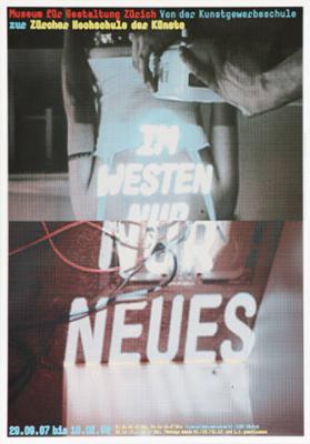 Im Westen nur Neues, Plakat