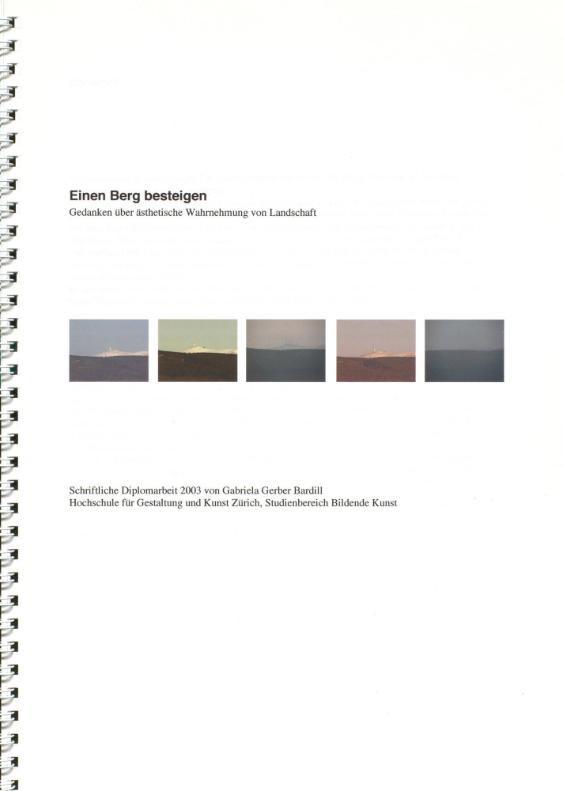 Einen Berg besteigen