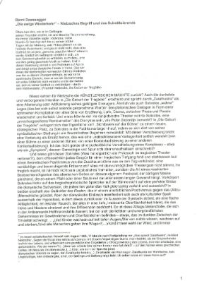 Das Subjekt der Kunst